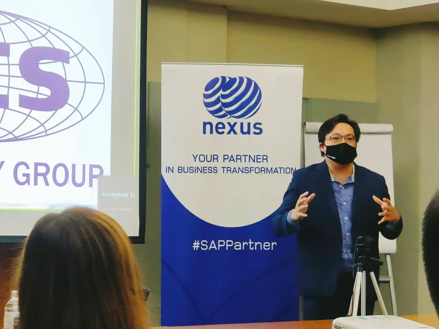 คุณนพดล เจริญทอง SAP Sales Director, Thailand and Emerging Market คุณนพดล เจริญทอง ตัวแทนจาก SAP Thailand ร่วมงานเปิดตัว Kick-off RISE with SAP project | NEXUS SAP Partner Thailand